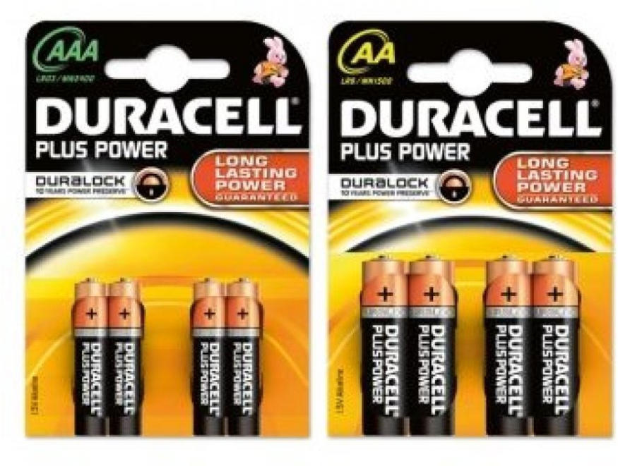 DURACELL Batterien AAA/AA für nur € 3,95 statt € 4,95 ️ Online von Lidl