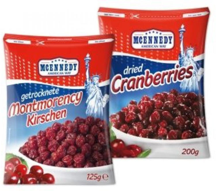 MCENNEDY Cranberries/Kirschen ️ Online von Lidl Österreich