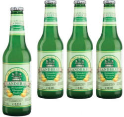 LANDBRÄU Naturtrüber Radler Holunder & Zitrone