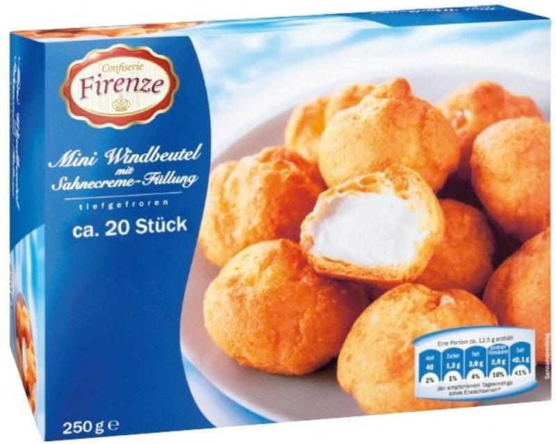 CONFISERIE FIRENZE Mini Sahne-Windbeutel ️ Online von Lidl Österreich ...