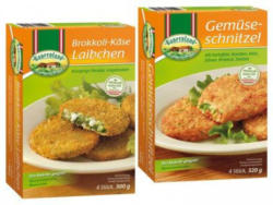 BAUERNLAND Gemüse-Laibchen oder Schnitzel