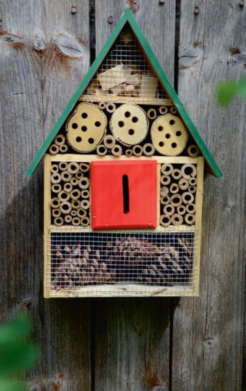 Insektenhotel Zur glücklichen Hummel ️ Online von Ihr Gärtner Starkl
