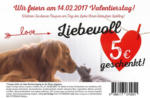 DAS FUTTERHAUS Wels Valentierstag Gutschein - bis 14.02.2017