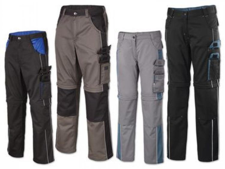 POWERFIX®PROFI+ Damen/Herren Arbeitshose „ZipOff“ ️ Online von Lidl