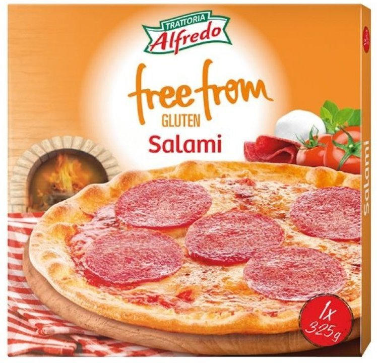 TRATTORIA ALFREDO Glutenfreie Pizza Salami ️ Online von Lidl Österreich