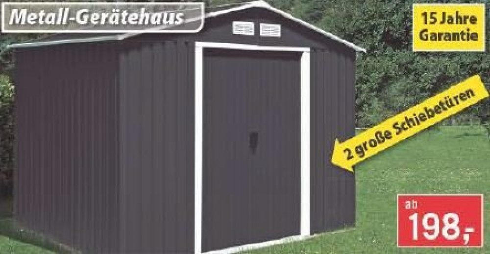 Metall Geratehaus Nur 198 00 Bauhaus Wels Angebot