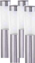 Solarleuchte EDELSTAHL BIG 4er-Set