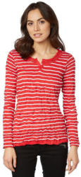 TOM TAILOR T-Shirt »Langarmshirt mit Crinkles«