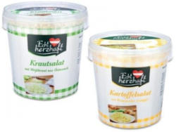 ECHT HERZHAFT Kartoffel-/Krautsalat