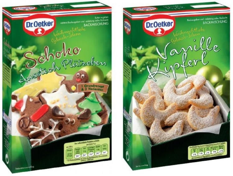DR.OETKER Backmischung Weihnachtskekse ️ Online von Lidl Österreich 