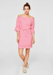 s.Oliver RED LABEL Off-Shoulder-Kleid aus Leinen