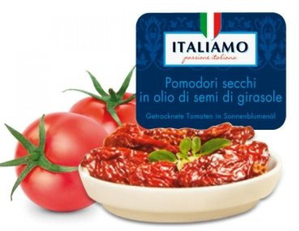 ITALIAMO“ Getrocknete Tomaten in von Österreich Sonnenblumenöl Lidl ✔️ Online