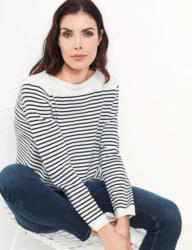 Gerry Weber Pullover Langarm Rundhals »Pullover mit Ringeln«
