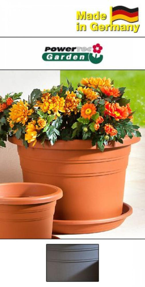 Blumentopf mit Untersetzer Ø ca. 50 cm, 40 Liter ️ Online von Norma