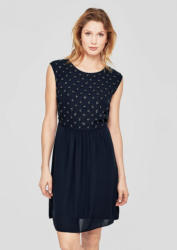 s.Oliver RED LABEL Lockeres Crêpe-Kleid mit Pailletten