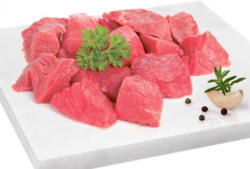Frisches Bio Rindsgulaschfleisch