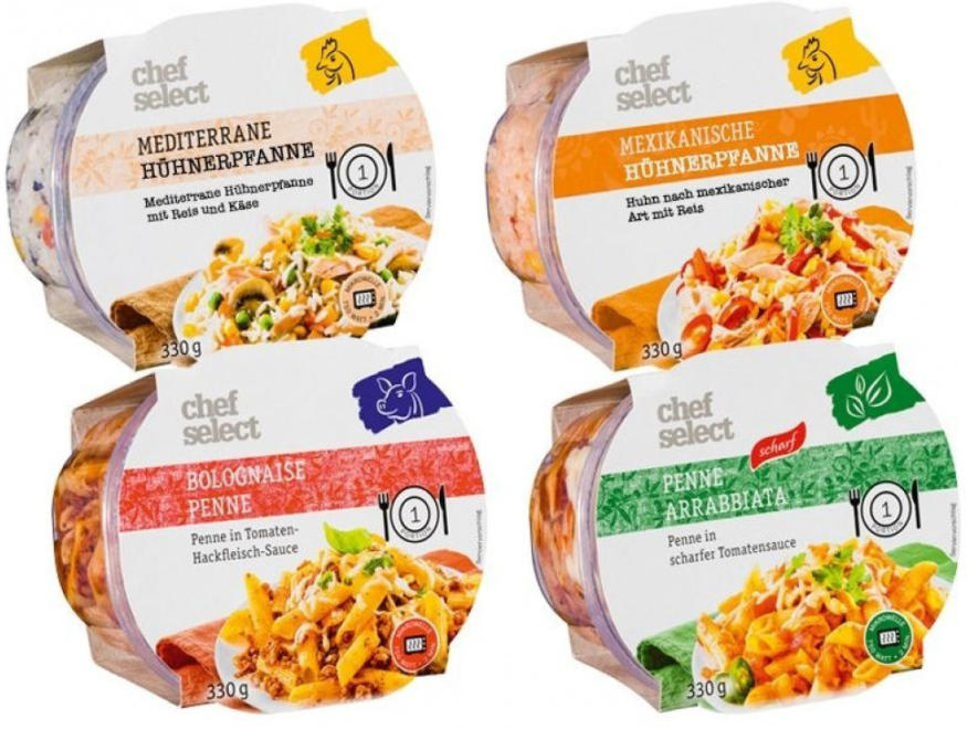 CHEF SELECT Fertiggerichte ️ Online von Lidl Österreich wogibtswas.at