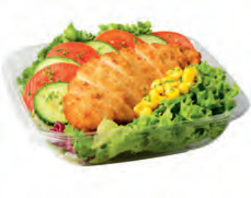 FRESHY Salat mit Hühnerschnitzel für nur € 2,69 statt € 2,99 ️ Online ...