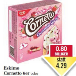 Eskimo Cornetto 6er oder Cheesecake Glory 5er