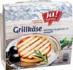 Ja! Natürlich Bio Grillkäse nur € 1,49 statt € 1,79 BILLA Bio Grillkäse Kräuter | Ja! Natürlich