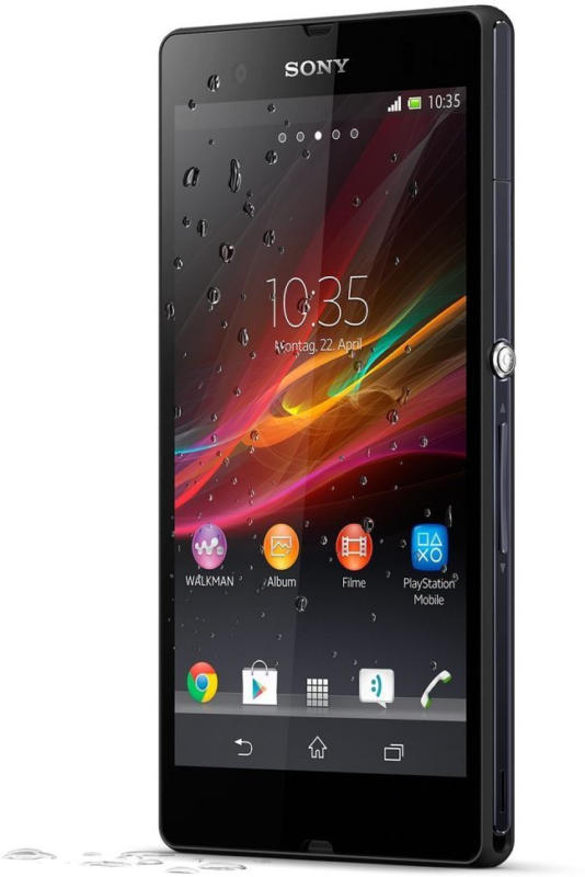 Xperia Z schwarzmicro SIM Karte, 5" Full HD Display
