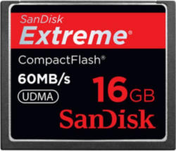 SanDisk CF Extreme 16GB 60 MB/s(SDCFX-016G-X46) CompactFlash Card