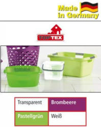 Waschmittelbox/-schüssel/Wäschewanne Ergonomic