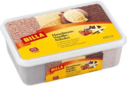 BILLA Haselnuss-Vanille-Schokolade Eis