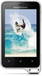 Xperia Active Billabong grau/schwarzST17i