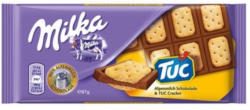 Milka Sandwich mit TUC-Cracker