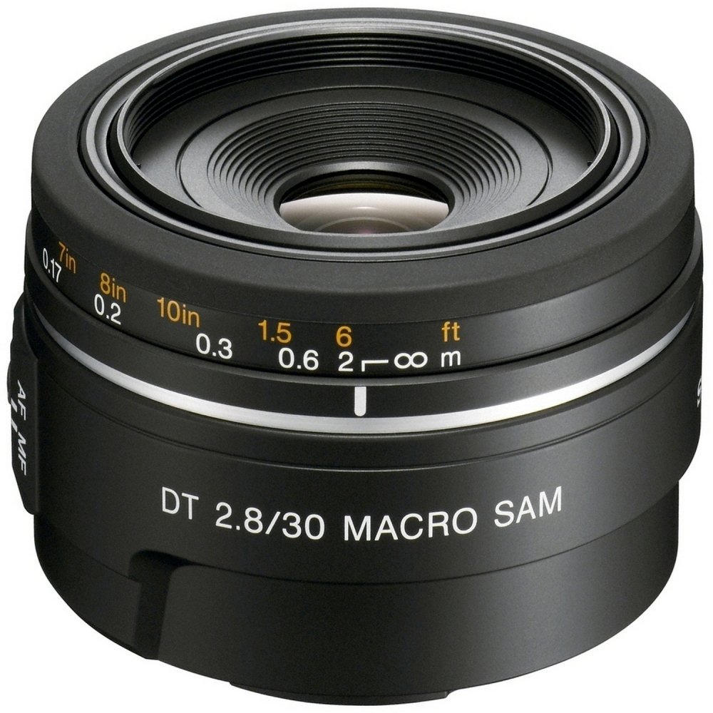 Объектив для сони альфа. Sony DT 30mm f/2.8 macro Sam (sal30m28). Объективы Sony 30mm. Sony DT 28 mm. Объектив Sony 30mm f3.5 macro.