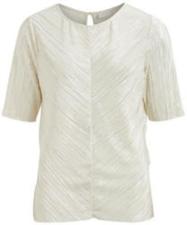 Plissee Bluse mit 2/4 Ärmeln