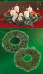 Adventskranz ungeschmückt