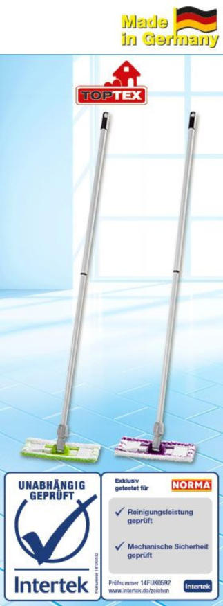 wogibtswas.at - Bad- und Fliesenwischer mit Teleskopstiel € 4,99 bei Norma