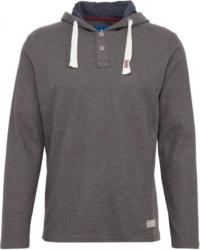 T-Shirt mit Struktur und Kapuze