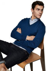 MANGO MAN Pullover aus Merinowolle