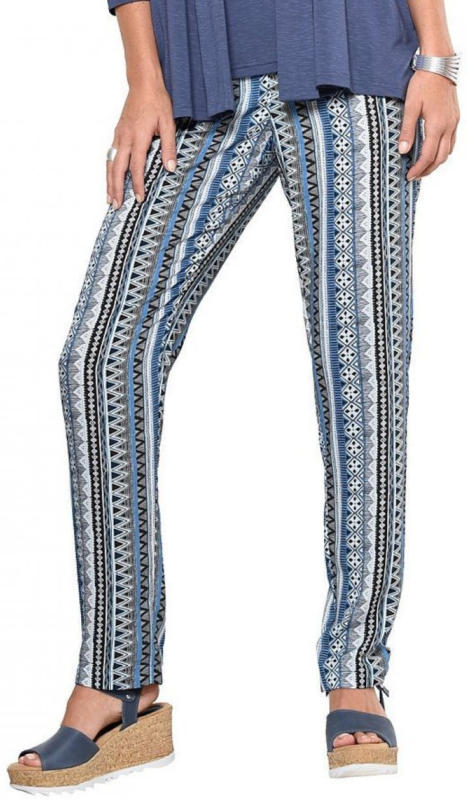 Mona Schlupfhose mit sommerlichem Druck