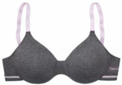 Baumwoll T-Shirt-BH mit nahtlosen doppellagigen Cups