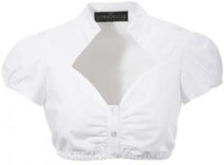 Dirndlbluse mit Stehkragen