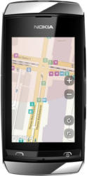 Nokia Asha 305 silber-weiß Dual-SIM