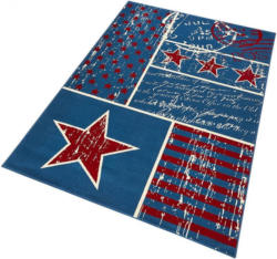 Teppich, »Patchwork Stars«, HANSE Home, rechteckig, Höhe 9 mm, maschinell gewebt