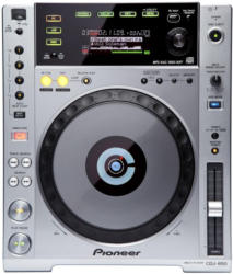 Pioneer CDJ-850 CD-Turntable Silber