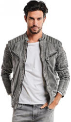 emilio adani Lederjacke mit Bikerdetails