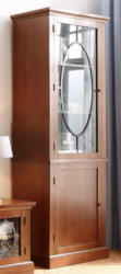 Home affaire Vitrine »Lugano«, mit Glastür und Eisen-Dekor, Breite 70 cm
