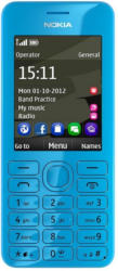 Nokia 206 Dual-SIM cyan