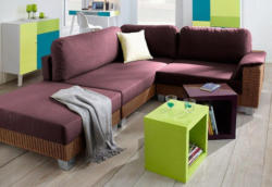 INOSIGN Polsterecke mit Hocker