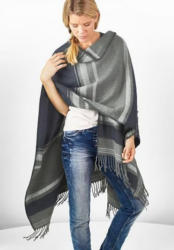 CECIL Poncho mit Fransen