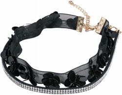Heine Halsband mit Strassteinen
