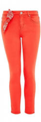 HALLHUBER Cropped Skinny-Jeans mit Paisley-Bandana