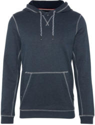 Sweatshirt ´hoody with contrast stitchings´